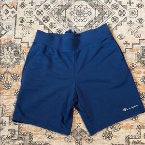 CHAMPION L blue 10” shorts